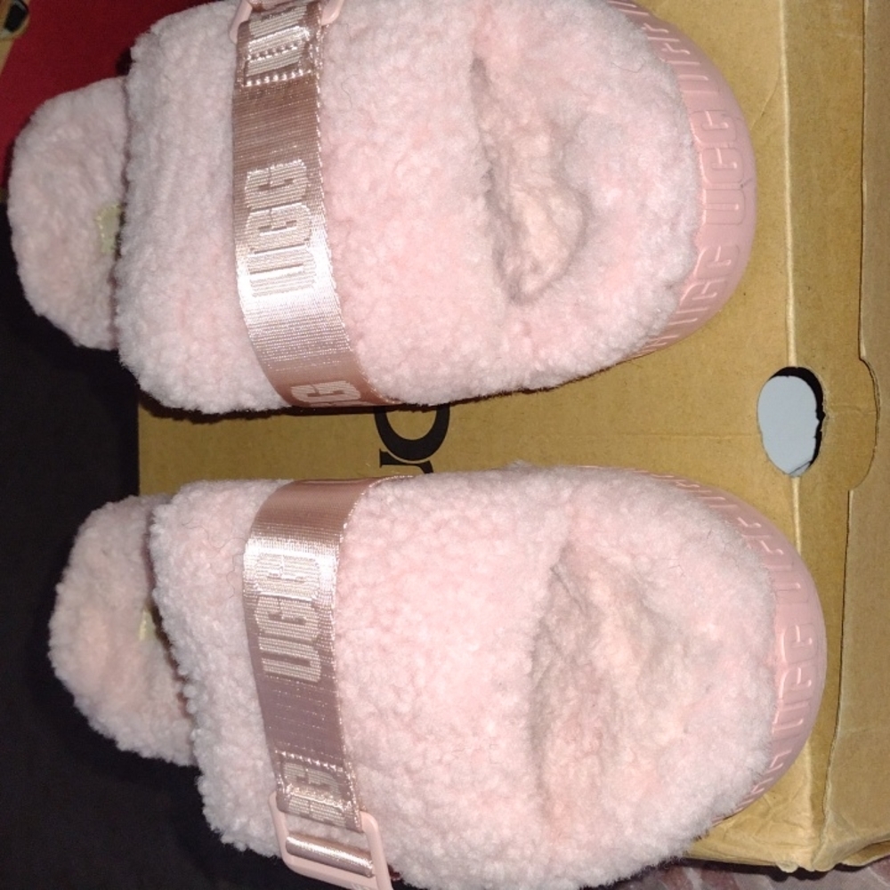 Womens UGG® Fluffita Slide Sandal